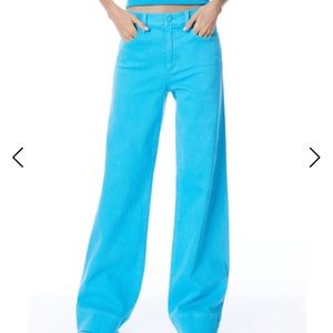 NWT Alice + Olivia sophia pants- jeans size 26